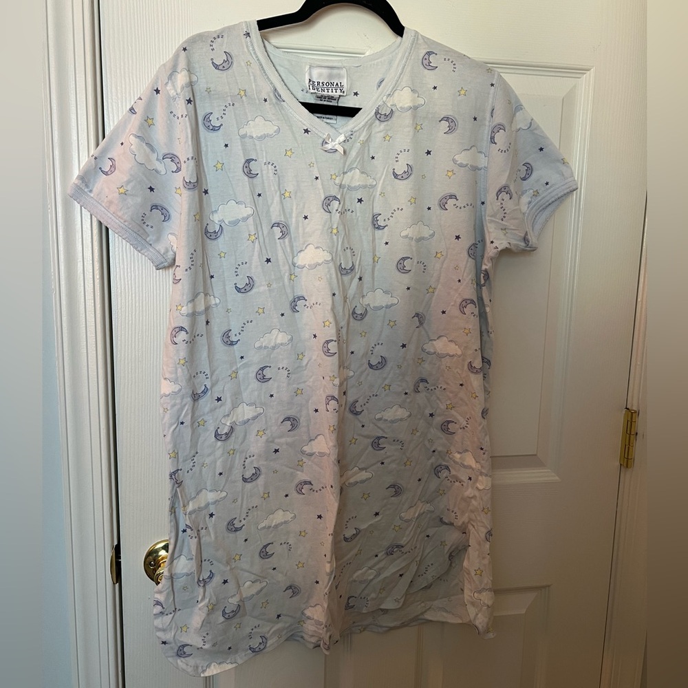 Vintage Y2K Celestial Sleep Shirt